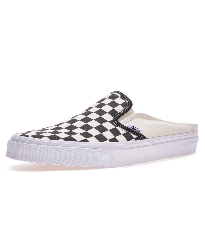 Vans Classic Slip-On Mule - (шахматная доска) черный:Белый/ Vn0004Kteo11
