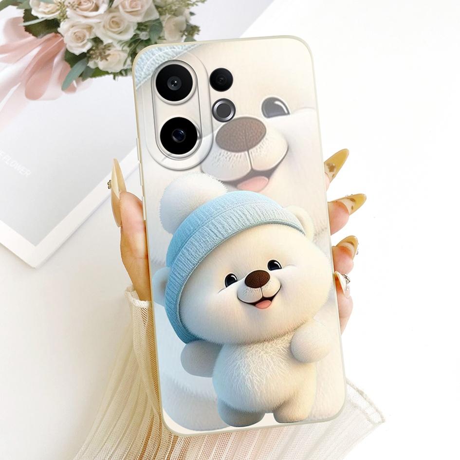 Чехол для Vivo V60 Lite 5G Милый Панда Кролик Мягкий Конфетный Силиконовый Ударопрочный Чехол для Vivo V60 5G Coque V2511 V 60 V60Lite Корпус