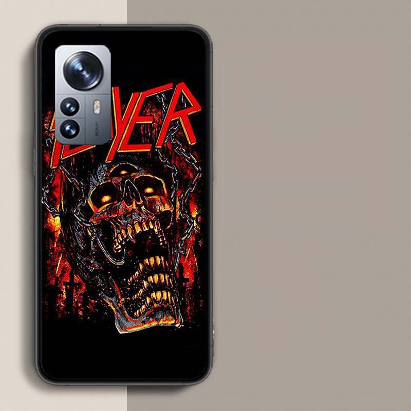 Чехол для телефона Slayer Heavy Metal Rock Band Для Xiaomi Mi 13 12T Poco F7 Pro 14 Ultra 15 Pro 12X 12 9 8 Lite 5G 11T 11i 10 10T Pr