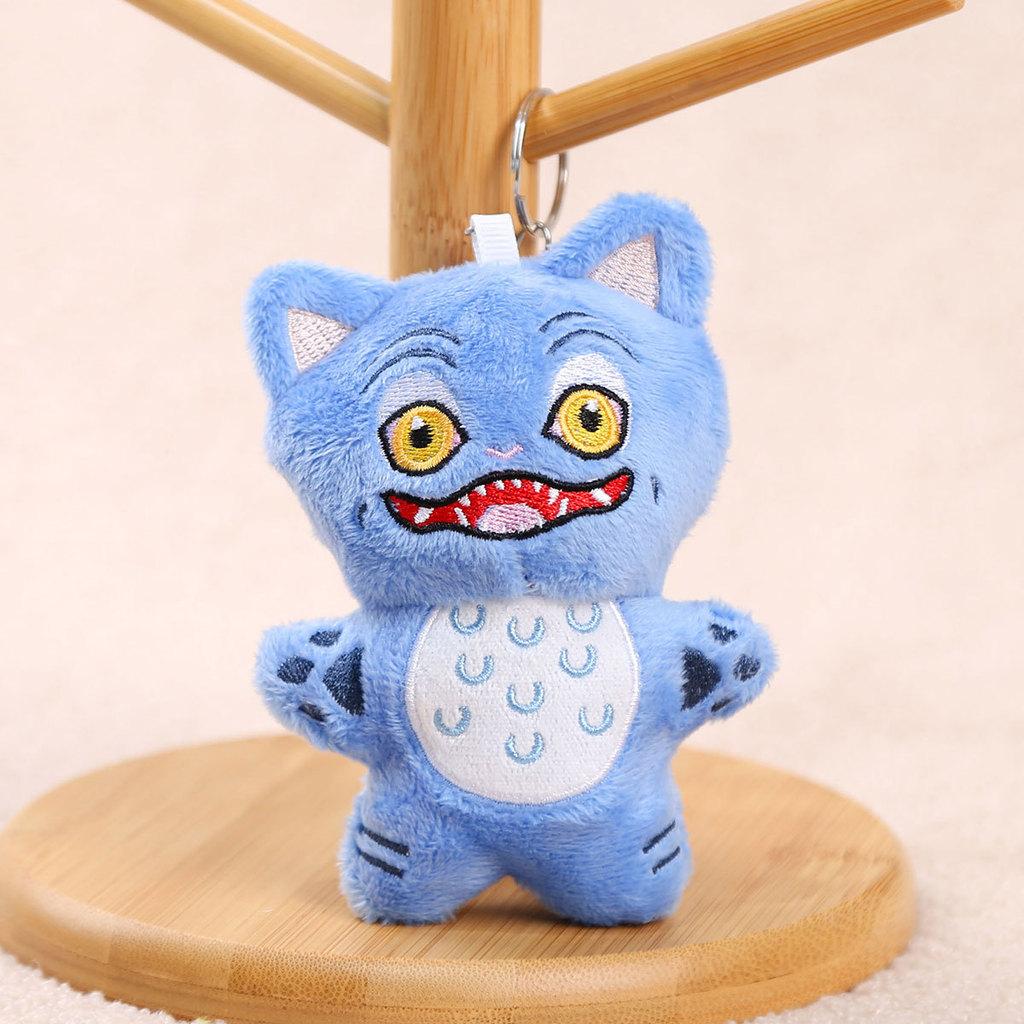 Kpop Demon Hunters Soft Plush Doll Keyring With Short Pile Fur For Fans And Accessories