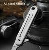 High Hardness Stainless Steel Folding Surgical Knife for Outdoor Camping EDC Portable Unboxing Knife with 10pcs Blades Included