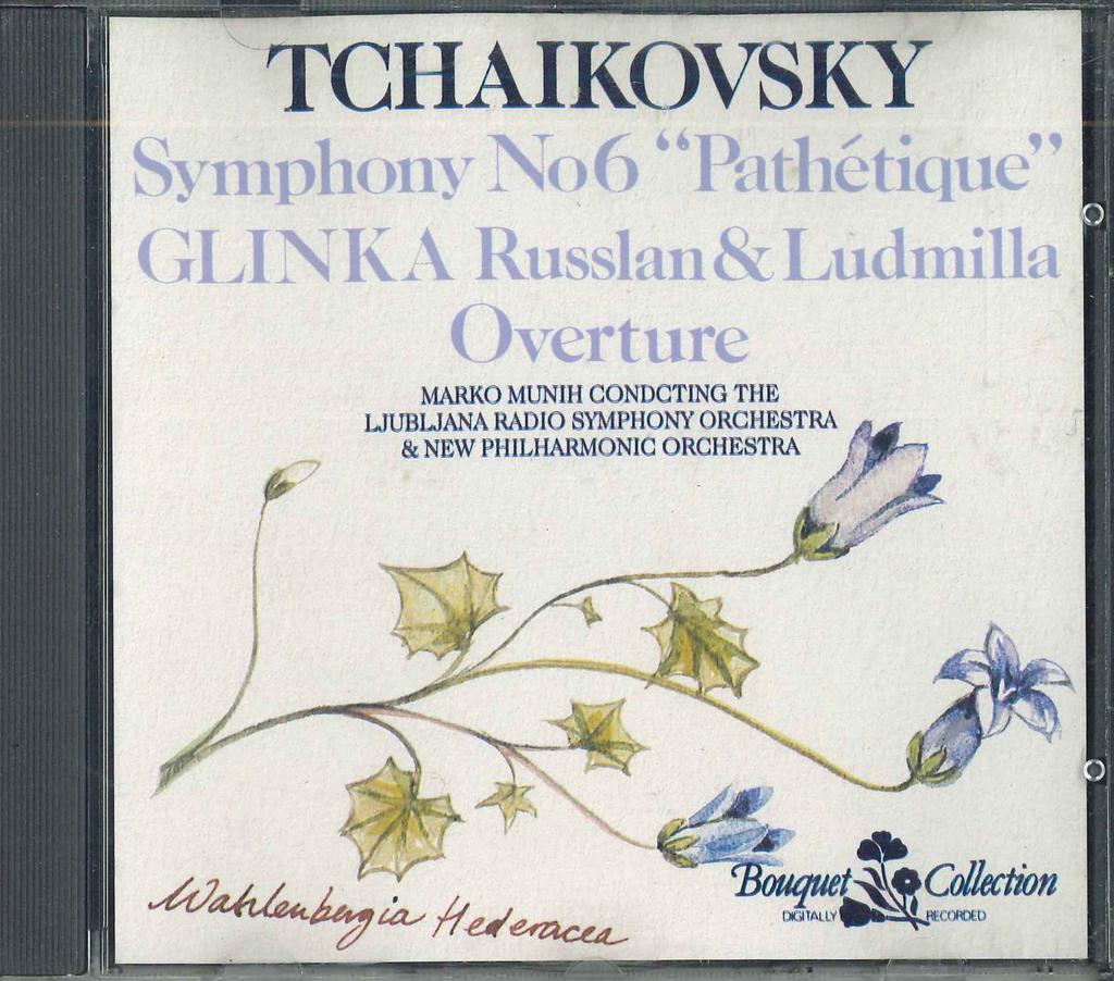CD PYOTR ILYICH TCHAIKOVSKY TchaikovskyGlinka BCC1019 BOUQUET COLLEC 1988 Europe Classical Used