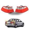 Задний фонарь левый и правый комплект из 2 штук (С лампочкой) Для Fiat Albea 2003 После OEM 51737721 51737722