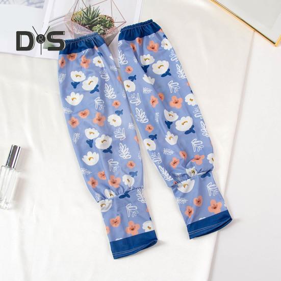 Солнцезащитные нарукавники для женщин Цветочные солнцезащитные нарукавники УФ-блокирующие охлаждающие нарукавники для бега на открытом воздухе для езды на велосипеде