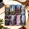 N-New York C-City Phone Case For Samsung Galaxy A73,A72,A71,A70,A53,A52,A51,Others Soft Black Cover