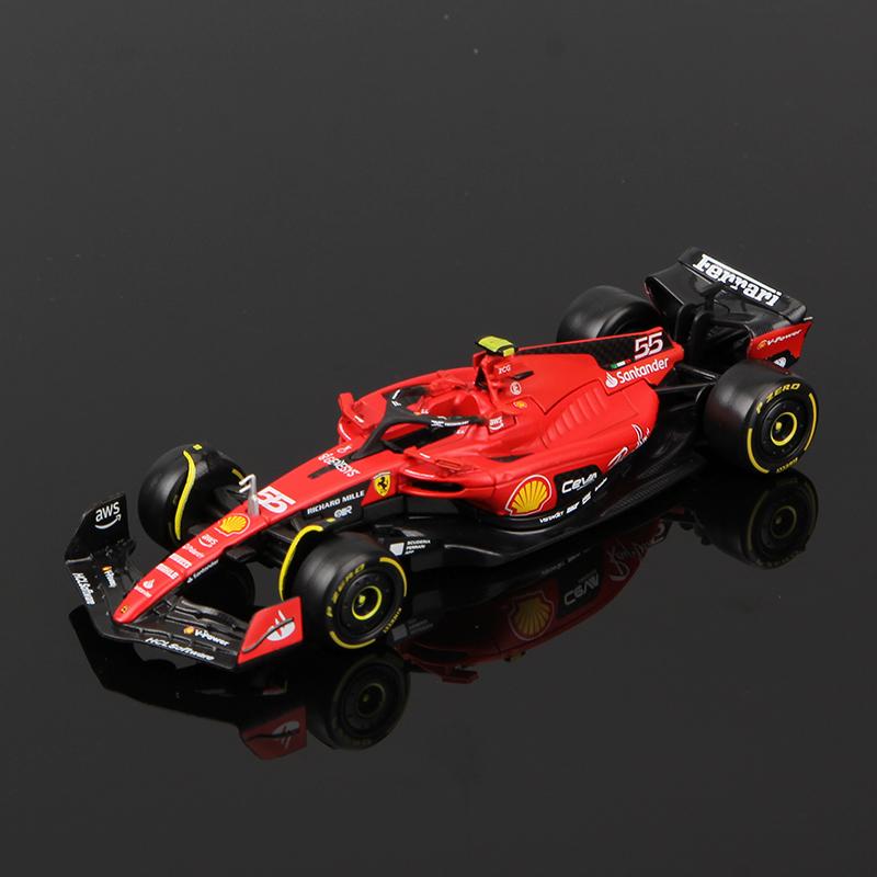 ABAC1 Bburago 1:43 2023 Модель F1 RB19 W14 SF23 C43 A523 AMR23 Гоночный Сплав Автомобиль Игрушка Red Bull Mercedes Alfa Romeo Apline