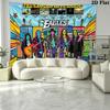 The Eagles Band Wall Tapestry Aesthetic Wall Hanging Printed Fabric Blanket Decorative Tapestries for Bedroom Living Room Home Decor