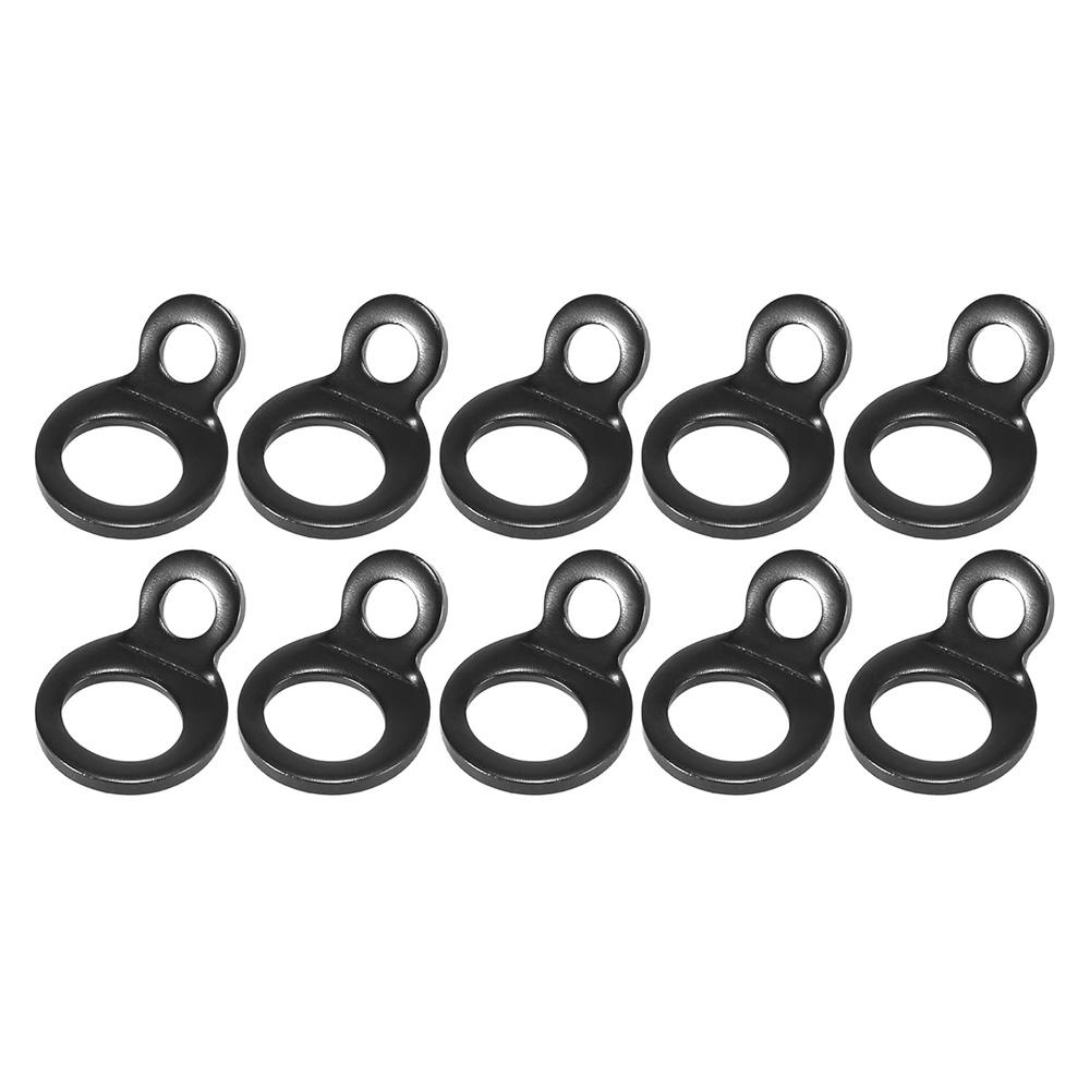 10Pcs Tie Down Anchors Tie Down Strap Rings For Motorcycle ATV Dirt Bike