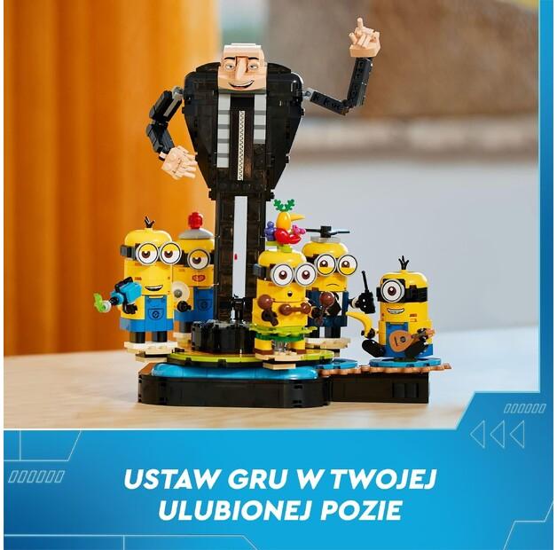 LEGO Despicable Me 75582 кирпичики Грю и миньон