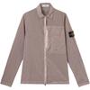 Ss25 Nylon Metal Solid Logo Patch Zip Long Sleeve Jacket Men Jacket Antique-Rose K1S1512000-05S0019-V0082