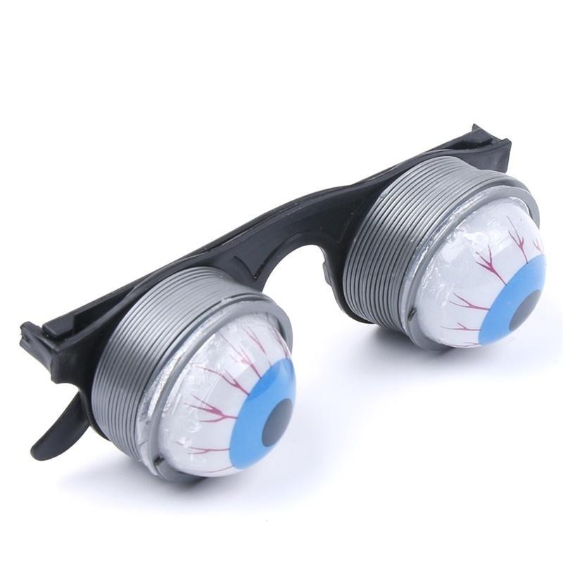 Halloween Pop Out Eye Dropping Eyeball Glasses Horror Masquerade Scary Eyes Glasses Party Prank Funny Joke Toy