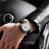 BENYAR New Men Watch 30ATM Waterproof Stainless Steel Quartz Wristwatches Luxury Leather Military Chronograph Watch Reloj Hombre