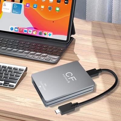 Картридер 2 в 1 CFexpress Type A SD Картридер CFexpress с кабелем USB C на USB C/A Поддержка Android/Windows/Mac OS для зеркальных камер