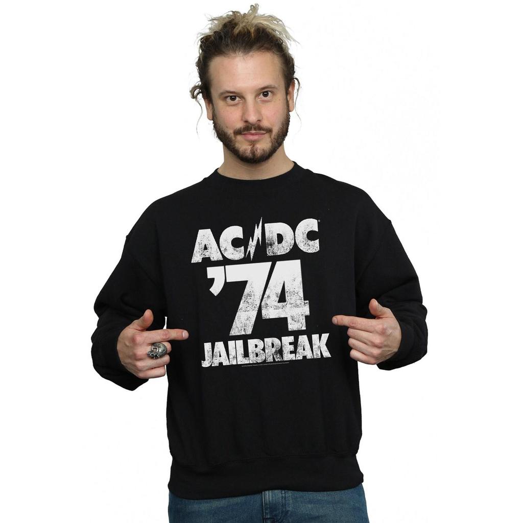 AC/DC Mens Jailbreak 74 Sweatshirt