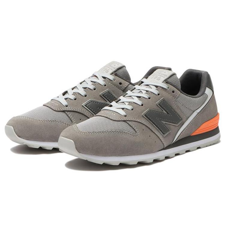 New Balance 996 Низкие Серый/Оранжевый Женские WL996CPM