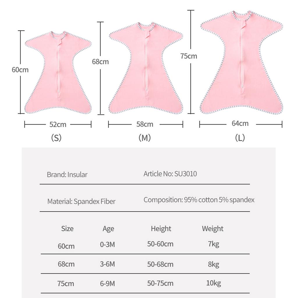 Insular SU3010 детский спальный мешок для детей, носимое одеяло для детского спального мешка для малышей