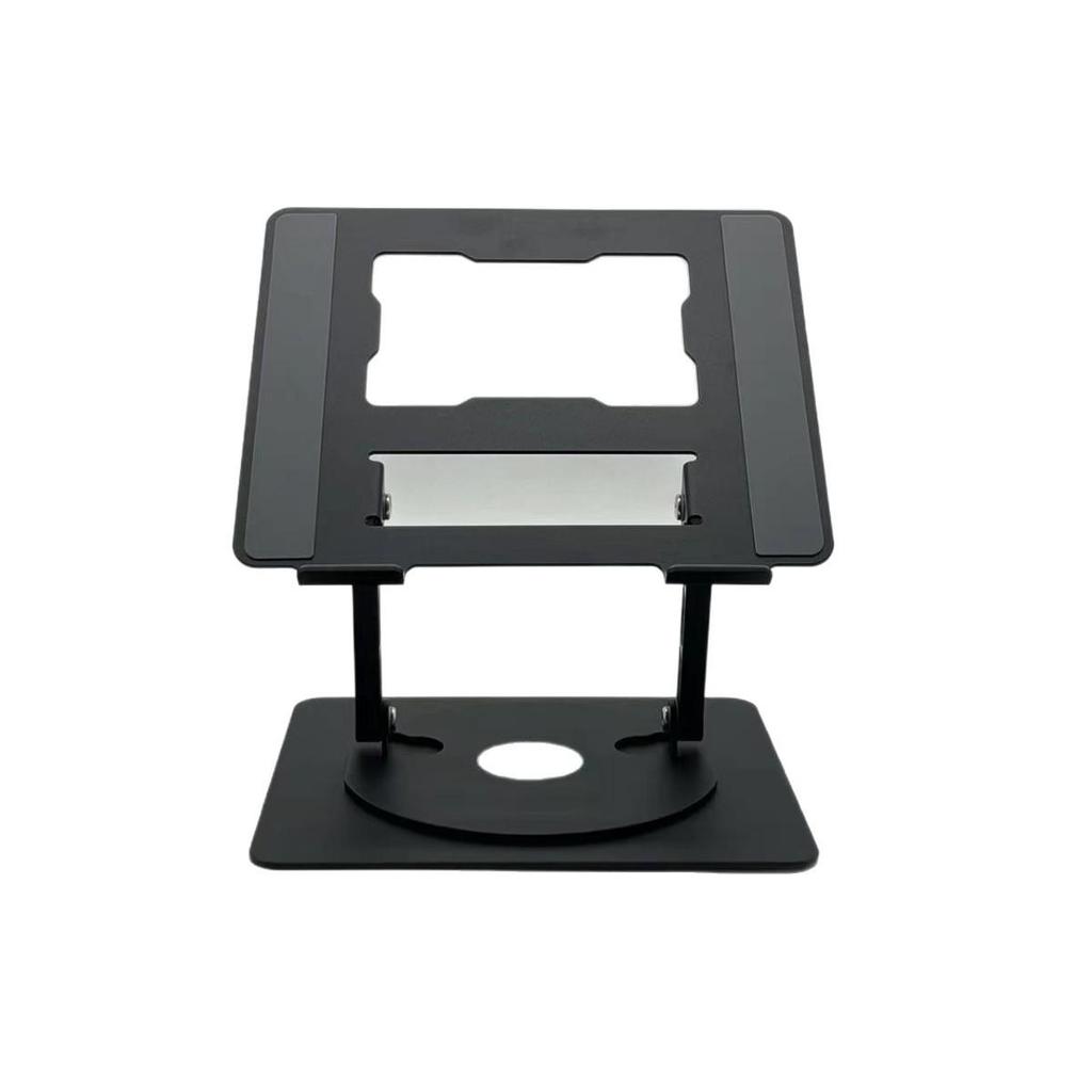 Регулируемая вращающаяся подставка для ноутбука с функцией охлаждения и регулировкой высоты для настольного или офисного использования