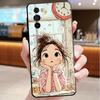 Милая Девушка Чехол для Телефона Для Motorola Edge 50 40 Pro 60 50 40 30 Ultra Neo Fusion Moto G Play G Stylus G Power G