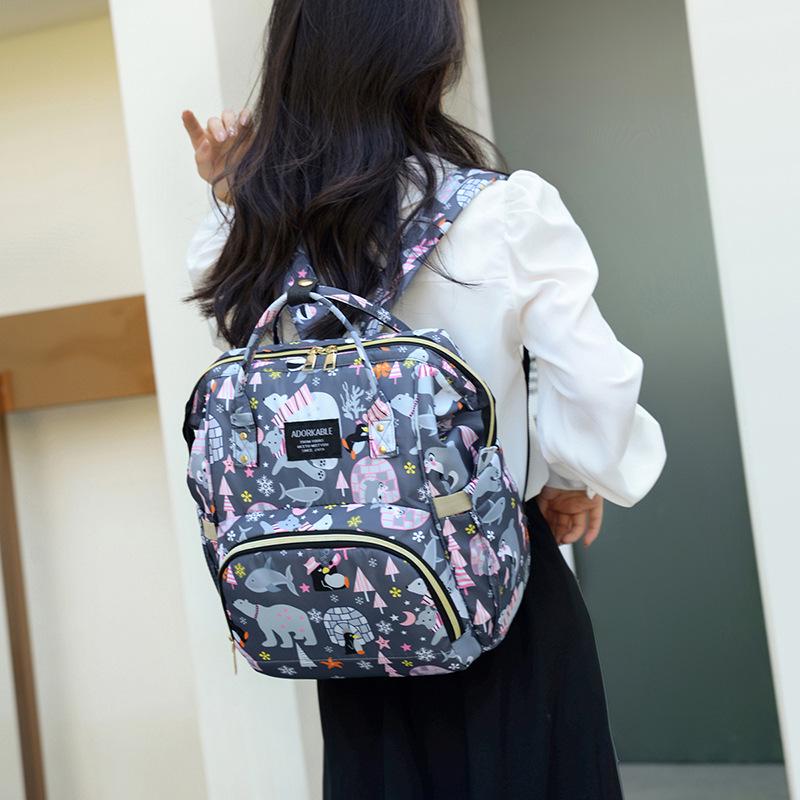 Trendy Large Capacity Mother & Baby Multifunctional Backpack