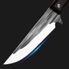 JIN NIANG ZI Hammered Boning KnifeSharp Solid Wood HandleButcher Meat Splitting KnifeStainless Steel Multi-Use Pocket Knife
