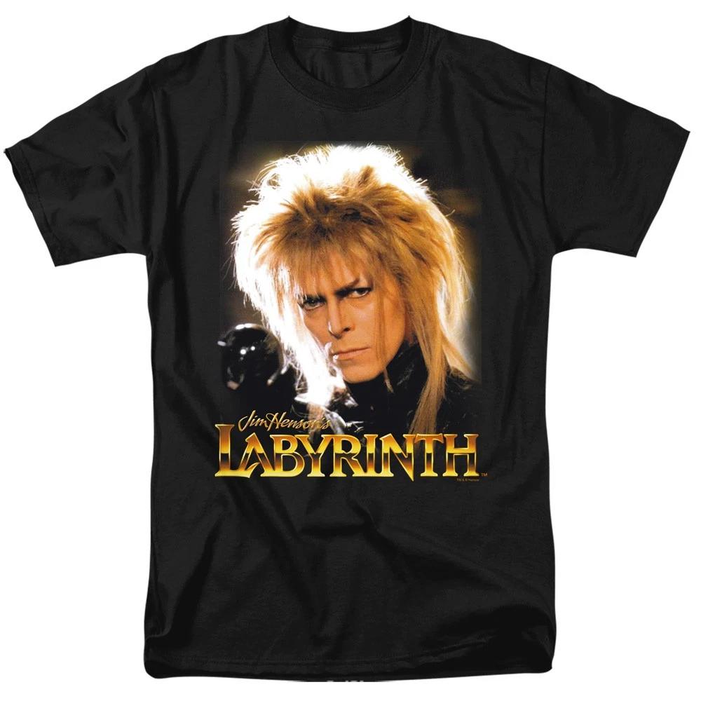 Labyrinth - Jareth - Unisex Short Sleeve Children's T-shirt - Black