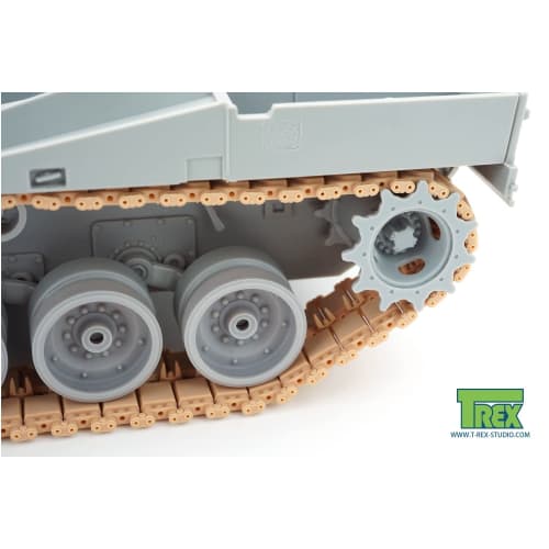 T-Rex Studio Масштаб 1/35 Армия США M1/M1A1 Abrams Гусеничные Металлические Штифты Пластиковые Детали Модели TR85048 Цветная отливка