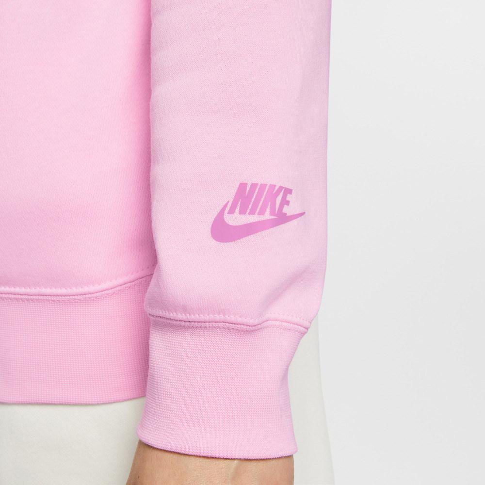 Nike Sweatshirts Women's Pink Crew Neck Moderate Regular IF0225-663