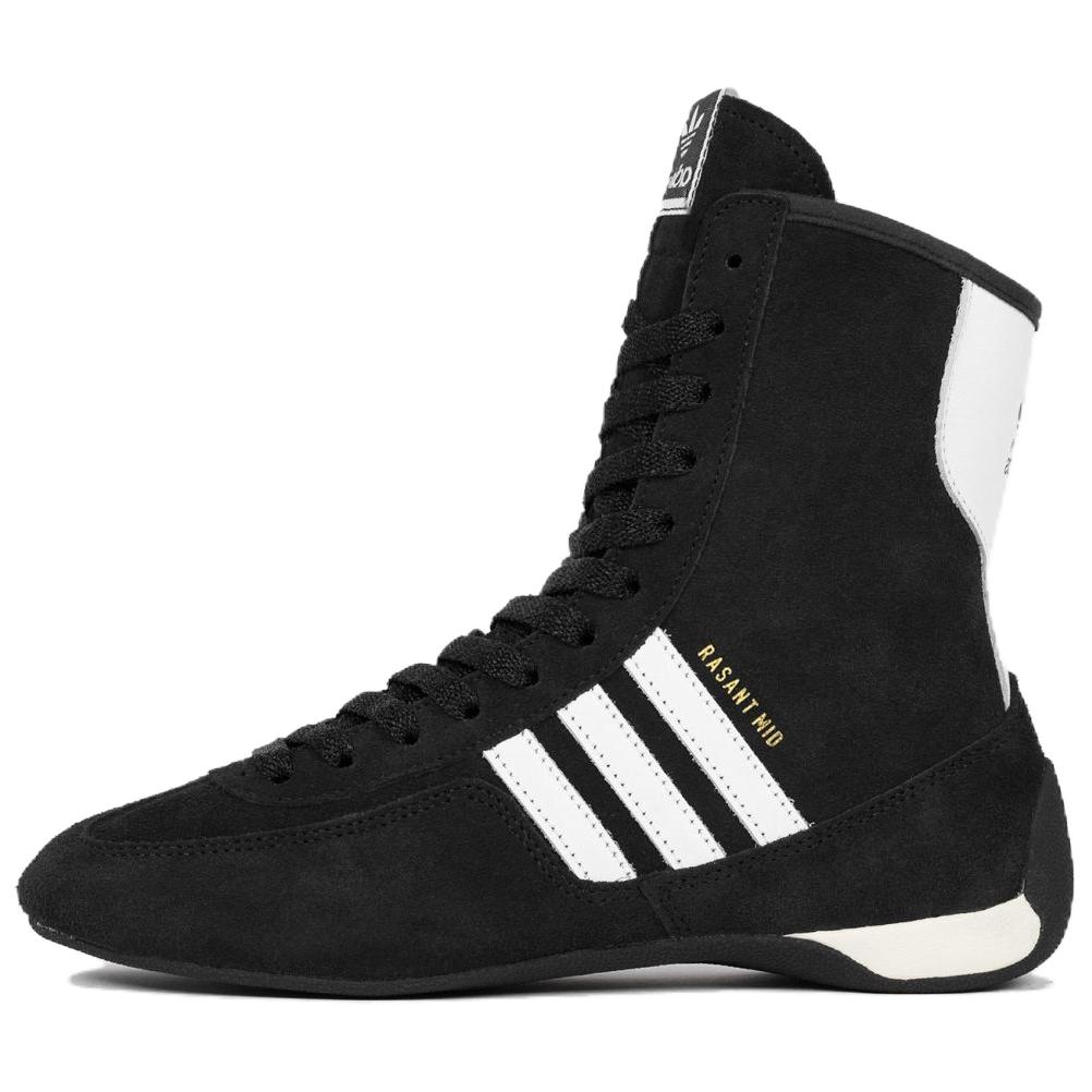 Adidas Rasant Mid Black White Women Sneakers Core-Black Footwear-White Off-White JH6665