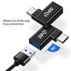 Small Type C To USB Charging Converter Fast Connection USB Quick Adapter Easy To Use for Office & Entertainment