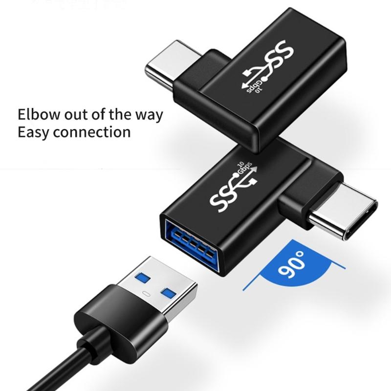 Small Type C To USB Charging Converter Fast Connection USB Quick Adapter Easy To Use for Office & Entertainment