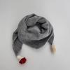 Thicken Triangle Scarf Mushroom Peanut Thermal Neckerchief Cute Kids Neckerchief  Girls Boys