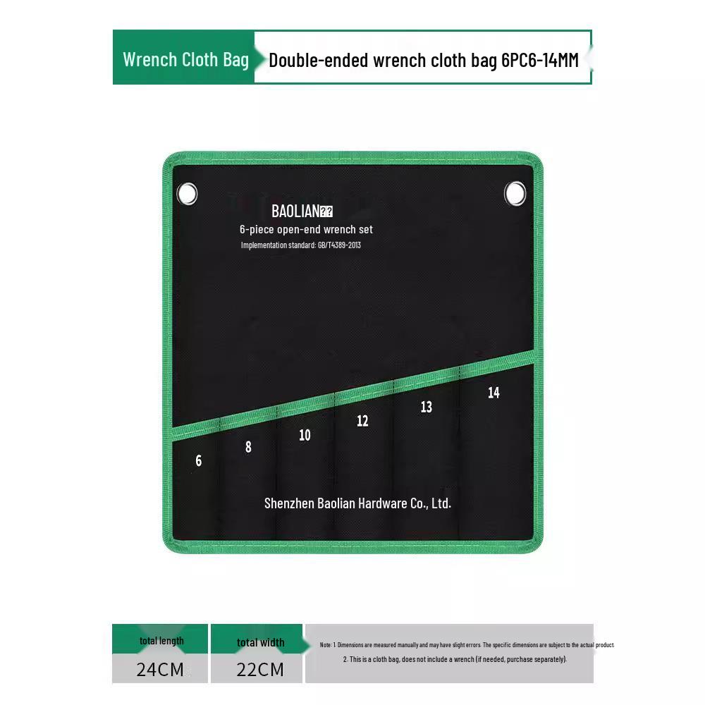 Многофункциональная сумка для инструментов Baolian - Утолщенный холщовый органайзер для наборов и отдельных Torx-ключей