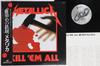 LP Пластинка METALLICA - Kill 'em All K25P438 NEXUS 1984 Япония Оби Металл Б/У
