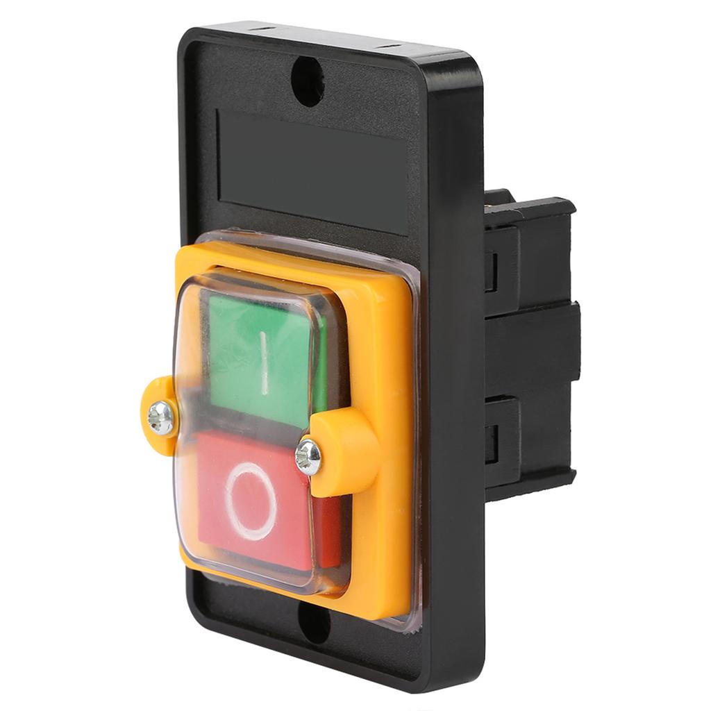 AC220V/380V 10A Stop Start Push Button Switch Waterproof ON/OFF Pushbutton Switch for Drilling Machine