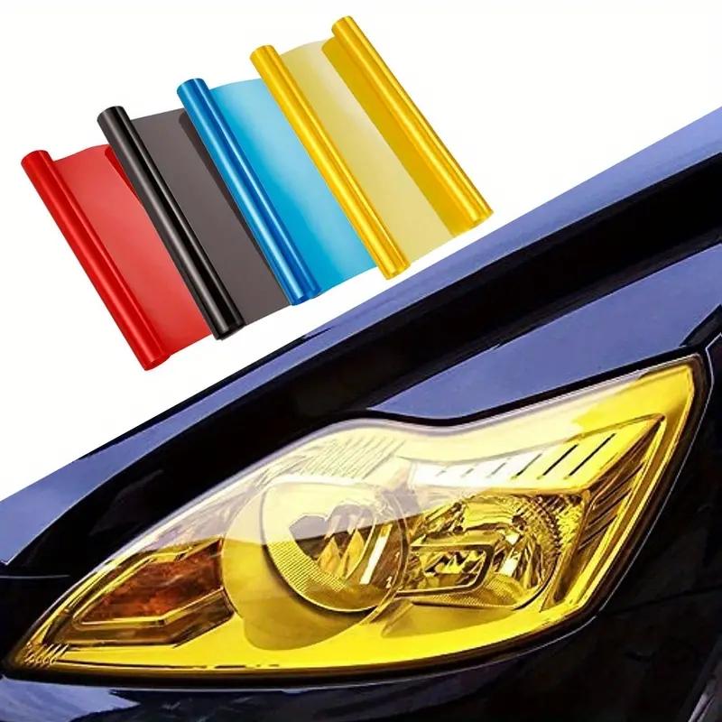 ПВХ пленка для автомобильных фар, наклейка на противотуманные фары, самоклеящаяся фольга для автомобильных фар, аксессуары для автомобиля 30X60 см