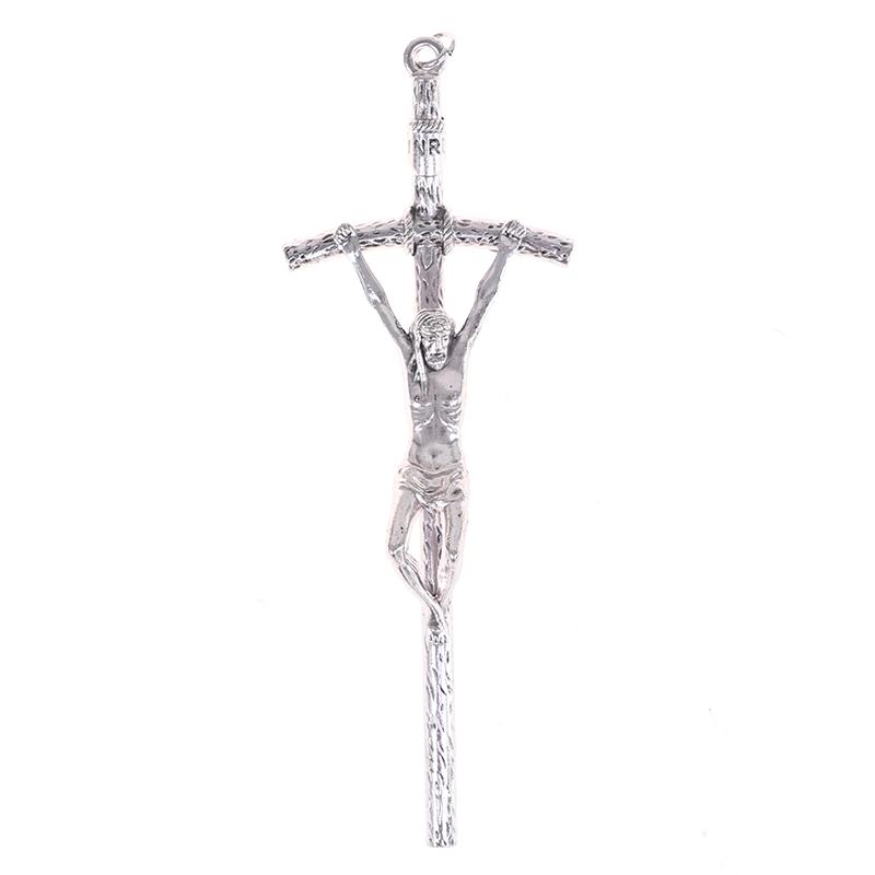 Церковные реликвии Иисуса на подставке Крест Распятие на стене Античная домашняя часовня Декор