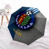 Getafe CF  узор, автоматический складной зонт, портативный и складная конструкция, 8 спиц, рождественский или день рождения подарок.