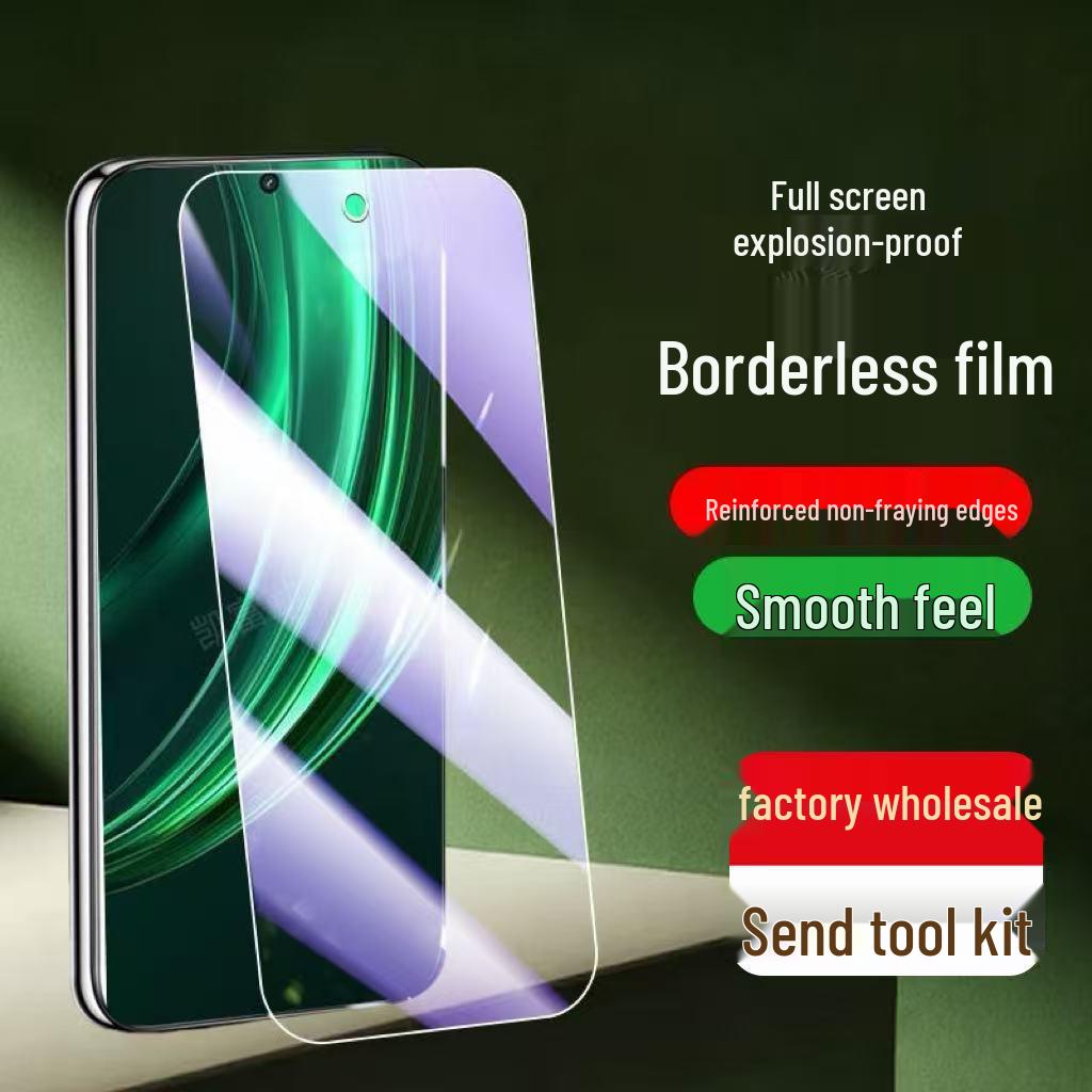 Защитное стекло для экрана Realme 13/13 Pro, HD, с защитой от синего света, закаленное. Realme 15T, полное покрытие экрана.