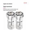 50 Ом ВЧ коаксиальный разъем DIN (мама) для фидерного кабеля 1/2 дюйма (2-Pack)