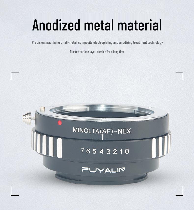 Кольцо-адаптер объектива AF-NEX для объективов Sony AF Minolta MA на беззеркальные камеры Sony