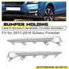 2 шт. Левая и правая накладки на противотуманные фары, хром для 2017-2018 Forester Subaru