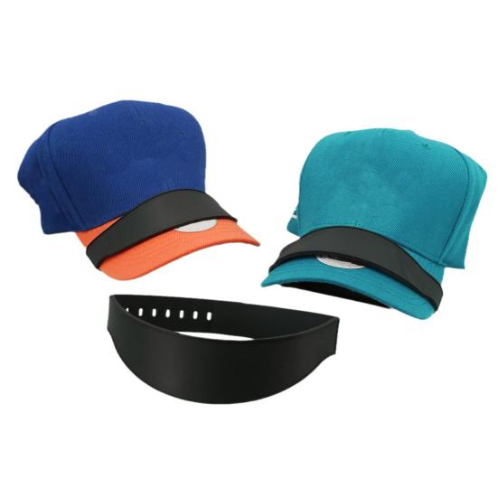 Инструмент для гибки полей шляпы. Легкий формирователь кривых полей с 9 вариантами застежек. Силиконовая крышка.