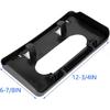 7BLACKSMITHS New 2009-2014 Ford F-150 Front License Plate Bumper Mounting Bracket Frame Holder