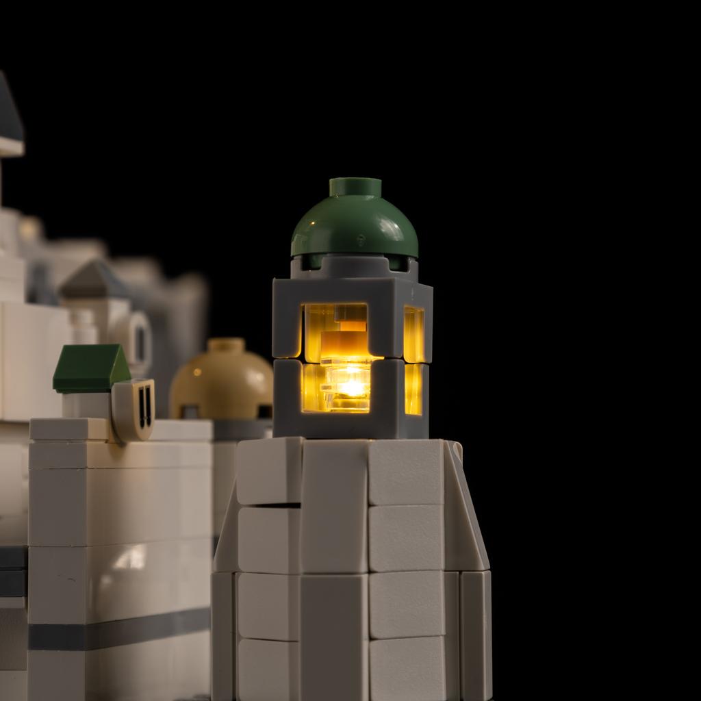 Набор светодиодной подсветки своими руками для Lego 11377 Властелин Колец: Минас Тирит™ Световой набор Конструктор Игрушка Декор Регулируемые световые аксессуары