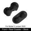 Silicone Central Control Cup Holder for Tesla Model Y Juniper / YL 2025 Beverage Storage Rack Interior Accessories Storage Case