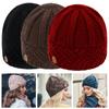 2024 Fashion Autumn Winter Knitted Beanies For Women Girls Bonnet Solid Warm Cashmere Wool Skullies Caps Winter Thick Beanie Hat
