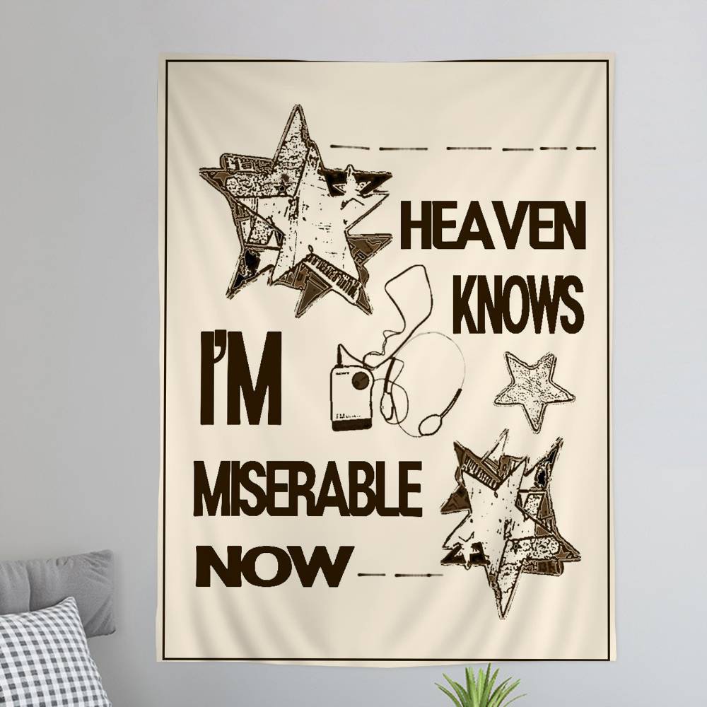Rock Band The Ssmiths Hanging Bohemian Tapestry Hanging Tarot Hippie Wall Rugs Dorm Japanese Tapestry