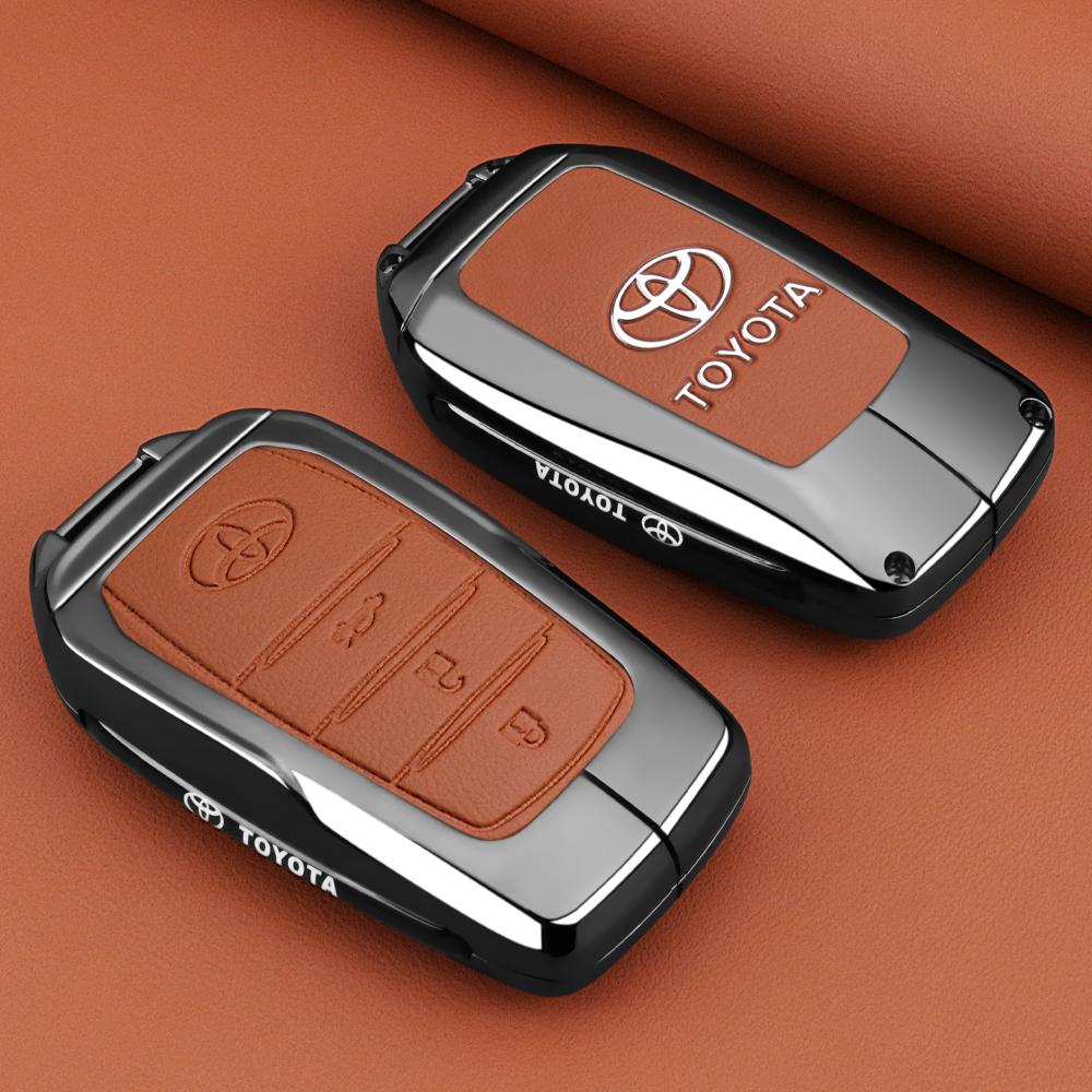 2026 Новый кожаный чехол для автомобильного ключа Toyota Для Toyota C-HR Hilux Fortuner Land Cruiser 200 Camry Corolla Crown RAV4 2023 202