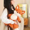 Плюшевая Милая Игрушка Лиса Бегающая Кукла Спящая Подушка для Обнимания Мягкая Игрушка Подарок на День Рождения