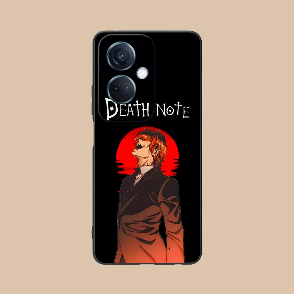 Чехол для мобильного телефона Death Note Kira Light для OPPO Reno 14 13 12 11 10 9 8 7 6 5 F T Pro 5G Цветной Печатный Чехол Роскошный Чехол